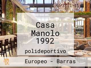 Casa Manolo 1992