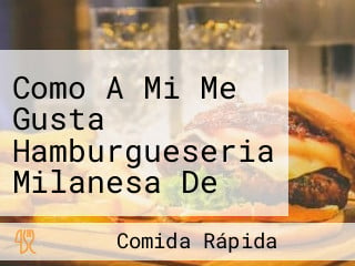 Como A Mi Me Gusta Hamburgueseria Milanesa De Surubí Bastones De Surubí Y Empanadas