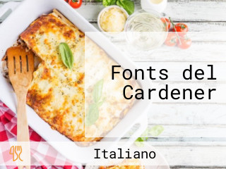 Fonts del Cardener