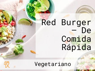 Red Burger — De Comida Rápida