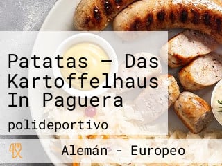 Patatas — Das Kartoffelhaus In Paguera