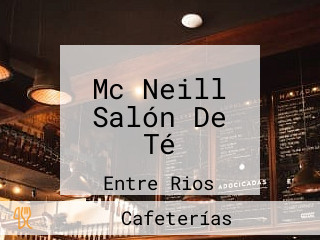 Mc Neill Salón De Té