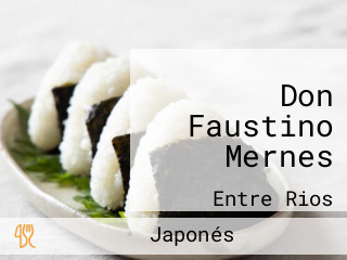 Don Faustino Mernes