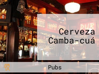 Cerveza Camba-cuá