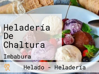 Heladería De Chaltura