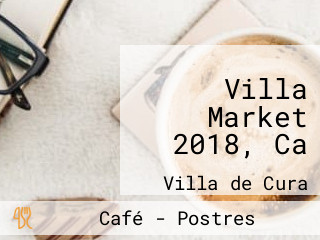 Villa Market 2018, Ca