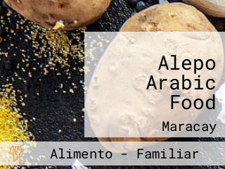 Alepo Arabic Food