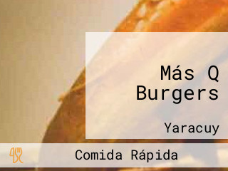 Más Q Burgers