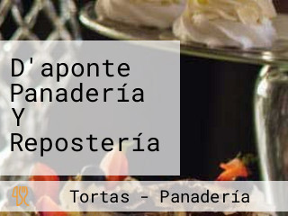 D'aponte Panadería Y Repostería