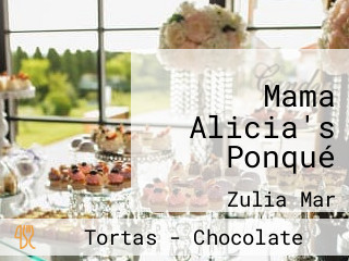 Mama Alicia's Ponqué