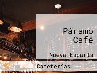 Páramo Café