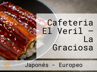 Cafeteria El Veril — La Graciosa