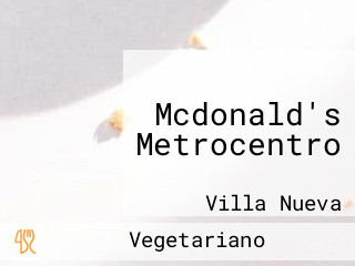 Mcdonald's Metrocentro