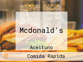 Mcdonald's