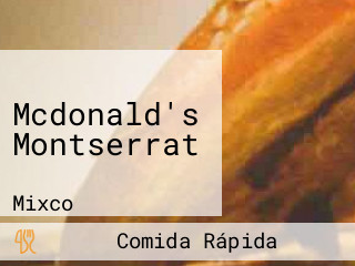 Mcdonald's Montserrat