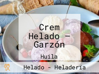 Crem Helado — Garzón