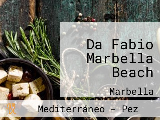 Da Fabio Marbella Beach