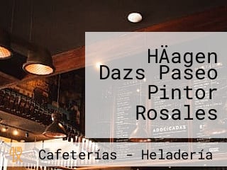 HÄagen Dazs Paseo Pintor Rosales