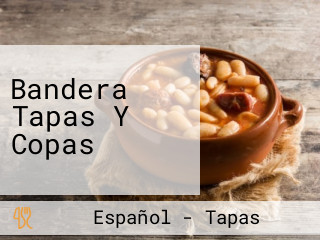 Bandera Tapas Y Copas