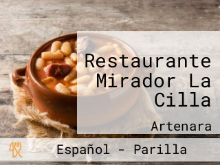 Restaurante Mirador La Cilla