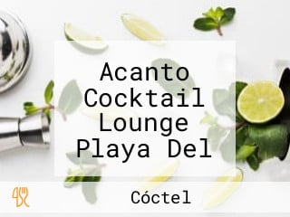 Acanto Cocktail Lounge Playa Del Duque Tenerife Sur