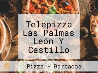 Telepizza Las Palmas León Y Castillo Comida A Domicilio