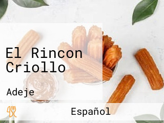 El Rincon Criollo