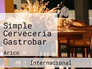 Simple Cerveceria Gastrobar