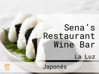 Sena’s Restaurant  Wine Bar