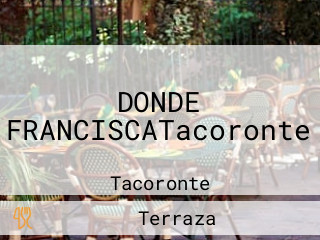 DONDE FRANCISCATacoronte