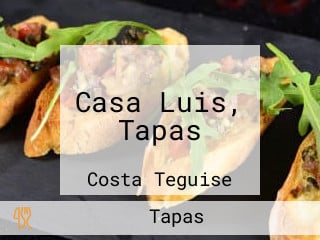 Casa Luis, Tapas