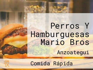 Perros Y Hamburguesas Mario Bros