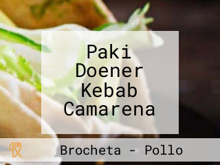 Paki Doener Kebab Camarena