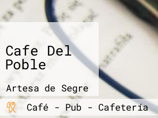 Cafe Del Poble