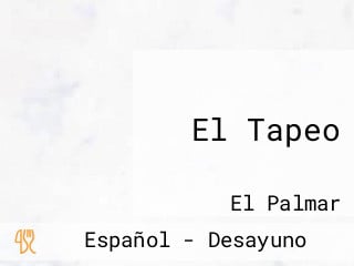 El Tapeo