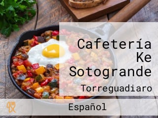 Cafetería Ke Sotogrande