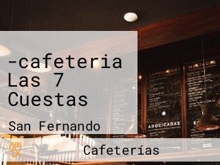 -cafeteria Las 7 Cuestas