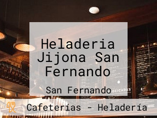 Heladeria Jijona San Fernando