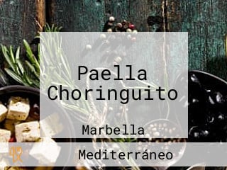 Paella Choringuito