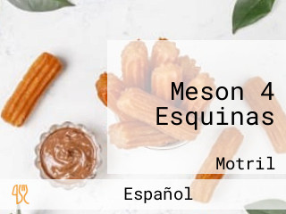 Meson 4 Esquinas