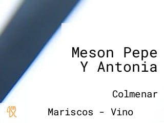 Meson Pepe Y Antonia