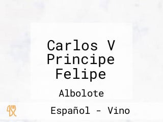 Carlos V Principe Felipe