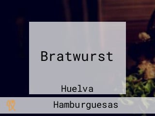 Bratwurst
