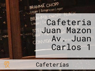 Cafeteria Juan Mazon Av. Juan Carlos 1