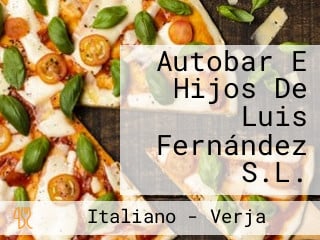 Autobar E Hijos De Luis Fernández S.L.
